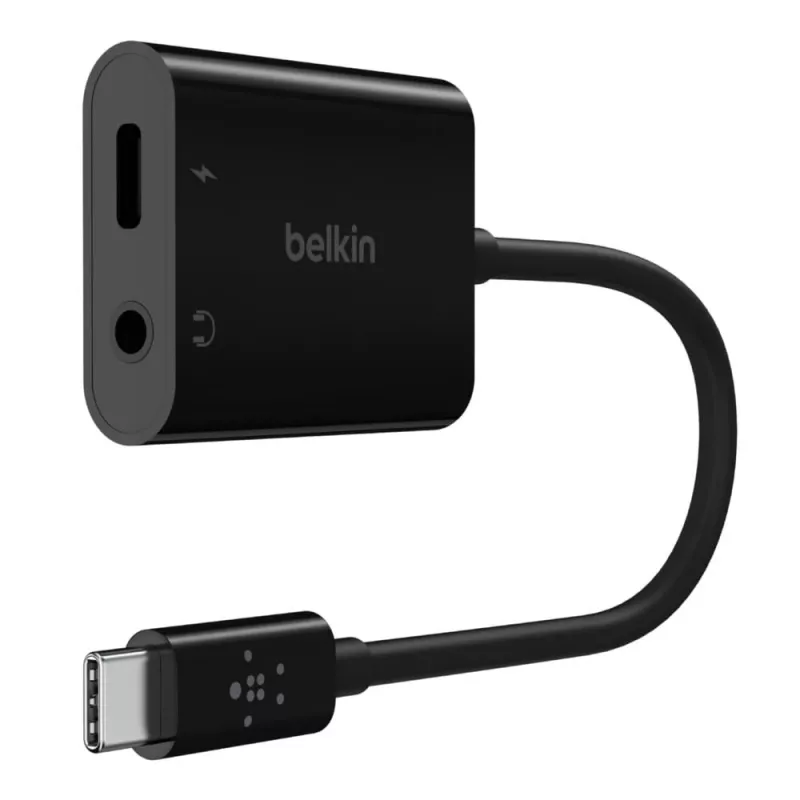 Belkin NPA004BTBK USB 3.2 Gen 1 (3.1 Gen 1) Type-C sąsajos šakotuvas, juodos spalvos
