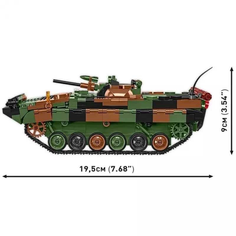 Konstruktorių rinkinys Cobi Armed Forces BWP-1 2630 – Lenkijos/Ukrainos amfibinis pėstininkų kovos mašinos modelis