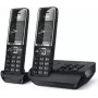 Stalinis analoginis/DECT telefonas Gigaset COMFORT 550A su atsakikliu, juodas