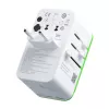 Maitinimo adapteris GlocalMe Roamplug 4G LTE Wi‑Fi Cloud SIM – baltas