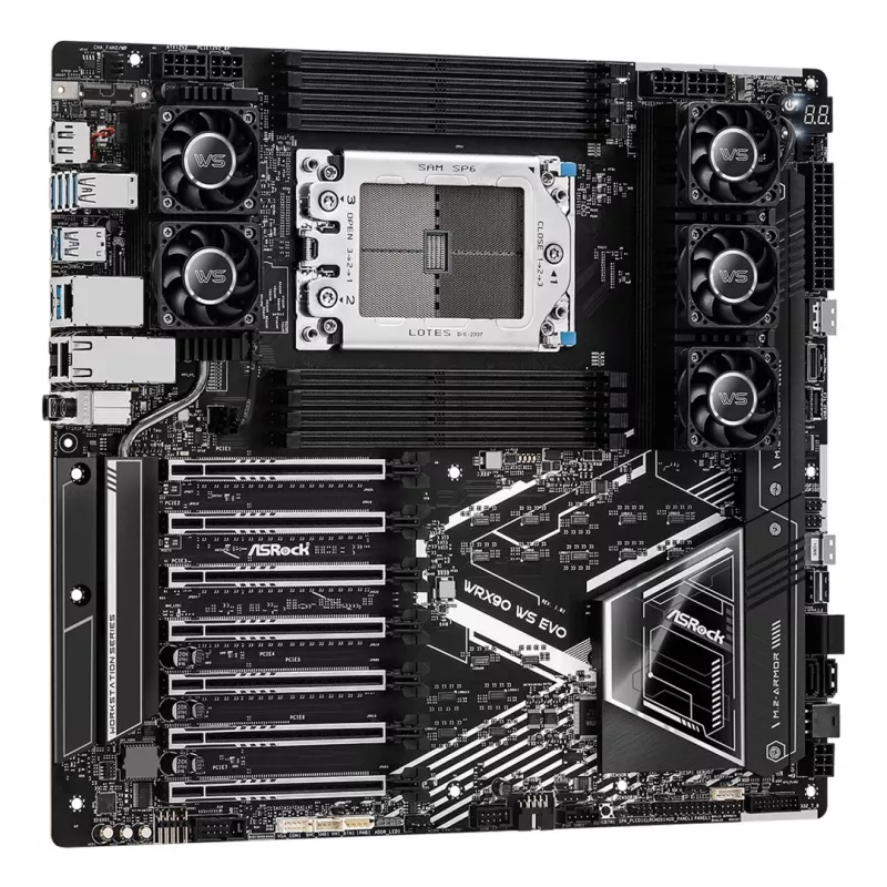 Motininė plokštė ASRock WRX90 WS EVO AMD WRX90 Socket sTR5 EEB