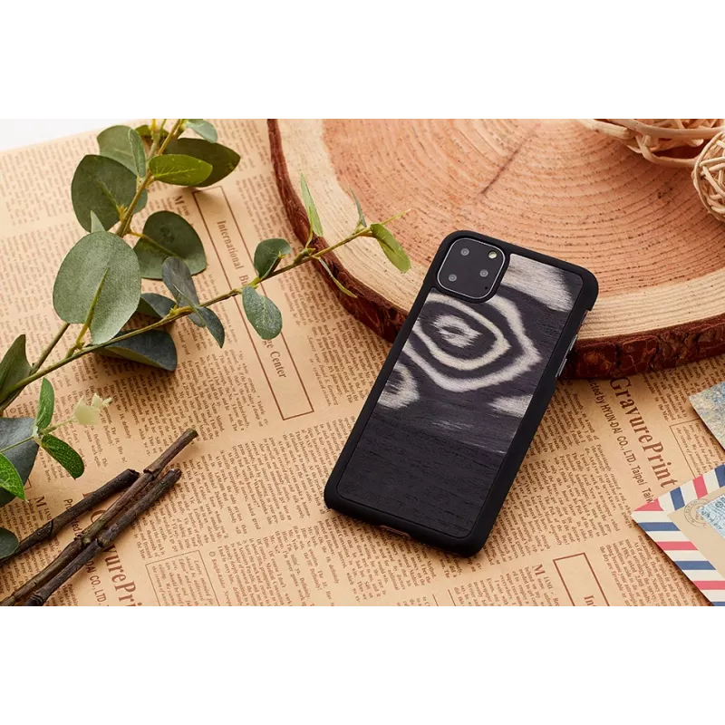 Apsauginis dėklas iPhone 11 Pro man and wood – leopard black