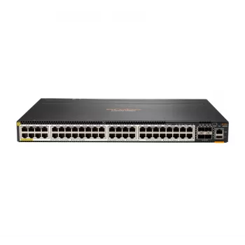 HPE Aruba 6300M jungiklis – valdomas L3, 48 kelių gigabitų PoE+ prievadai + 4 SFP56 50 Gb/s