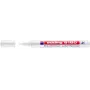 Markeris Edding 8180 su plokščiu antgaliu Baltas 1 vnt