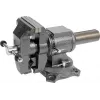 Veržtuvas YATO YT-6505, ketaus, 100 mm nasrai, sukamas pagrindas, 11 kg