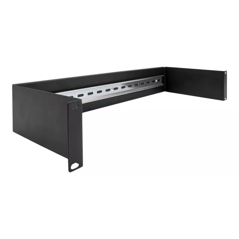 Kabelių bėgelis DeLOCK 66884 Juodas 180 mm plotis 482 mm gylis 90 mm aukštis