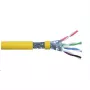 Tinklo laidas ROLINE 21.15.0005 100 m Cat8 SF/UTP geltonas
