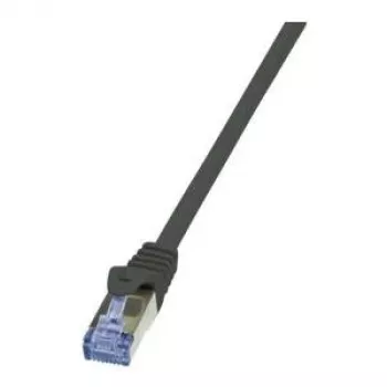 Tinklo laidas LogiLink 5m Cat7 RJ-45 S/FTP Juodas