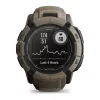 Garmin Instinct 2X Solar Tactical Edition laikrodis 2,79 cm (1,1 colio) MIP 50 mm skaitmeninis 176 x 176 pikselių liečiamas ekranas žalias GPS