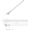 Kryptinė Yagi antena ALLNET ANT-868-14dbi-Yagi 868 MHz 14 dBi N-Moteriška