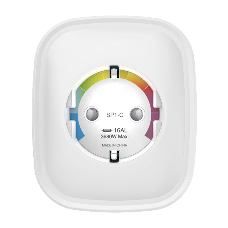 Gosund SP1-HE išmanusis WiFi kištukinis lizdas dviejų komplektas, suderinamas su HomeKit, 16A, 2 vnt.