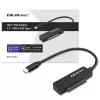 QOLTEC SATA adapterius 52269 2,5 colio diskui į USB-C, palaiko iki 2TB