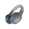 Ausinės Skullcandy Crusher Evo — laidinės ir belaidės, pilkos, 40 h atkūrimas, USB-C, AUX, sulankstomos