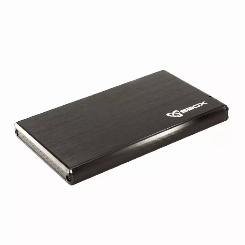 Sbox HDC-2562B 2,5 colio išorinis kietojo disko dėklas Blackberry Black