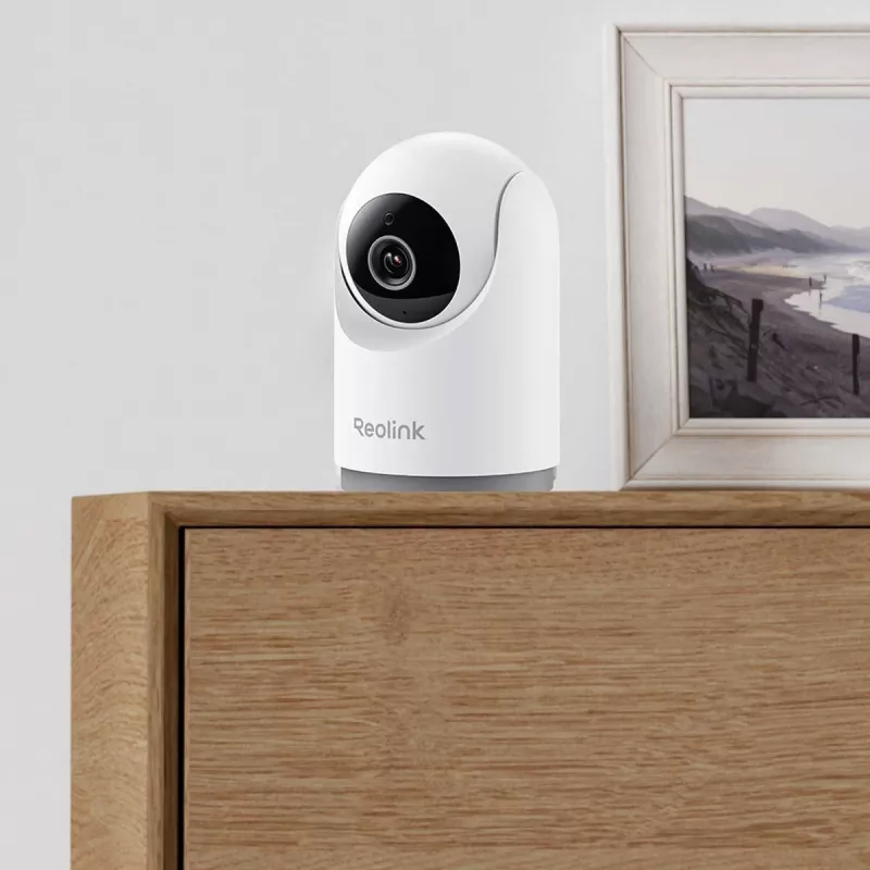 IP vaizdo kamera Reolink E Series E321 — kupolinė, vidaus, 2304×1296, 4 mm, belaidė, lubų/sienos/stalo