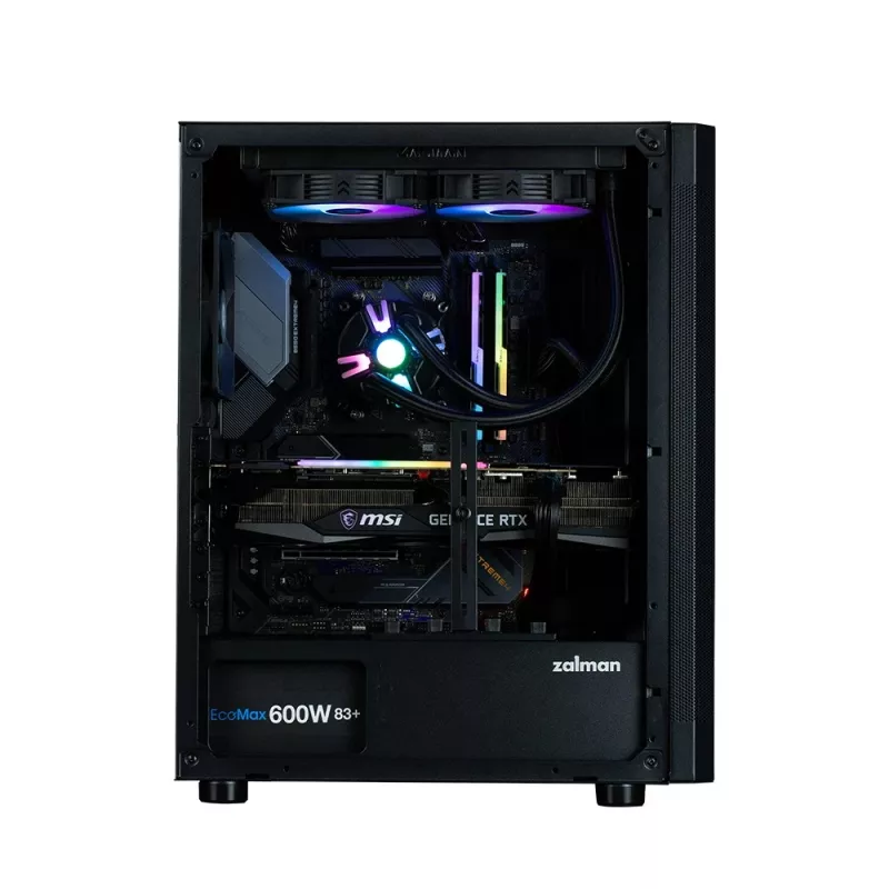 PC korpusas Zalman I4 ATX Mid Tower su 6 ventiliatoriais