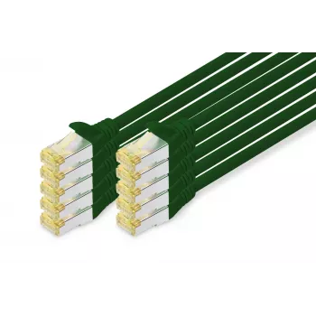 Digitus DK-1644-A-030-G-10 Ethernet pataisos laidas, CAT 6A, 3 m, geltonas