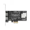 DeLOCK 81261 PCI Express x2 tinklo plokštė, 2 x RJ45 5 Gigabit LAN