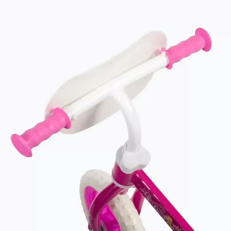 Balansinis dviratis HUFFY Princess 10 colių vaikams, be pedalų, lengvas rėmas, putų padangos
