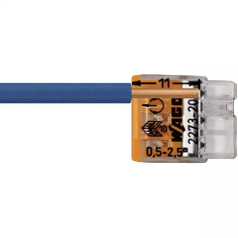 Wago terminalinis jungiklis 4 polių 0,5–2,5 mm² 24 A 400 V