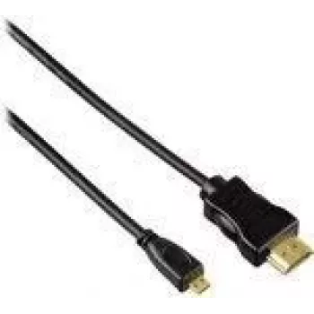 Hama HDMI 2 m laidas HDMI Type A (Standartinis) – HDMI Type D (Micro) Juodas