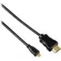 Hama HDMI 2 m laidas HDMI Type A (Standartinis) – HDMI Type D (Micro) Juodas