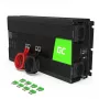 Inverter Green Cell INV25, 1500 W, 12 V DC į 230 V AC, 50 Hz, 1× USB, juoda