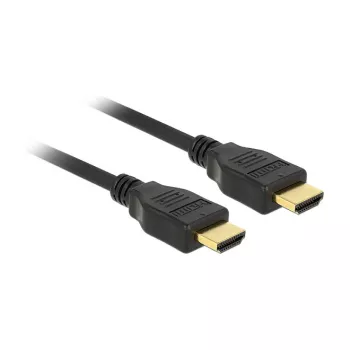 HDMI kabelis DeLOCK 84713 1 m, A tipo kištukas – kištukas, juodas