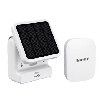 RainPoint išmanus saulės energijos siurblio rinkinys HTP115FR su HWG023WBRF šliuzu ir programa sodo laistymui