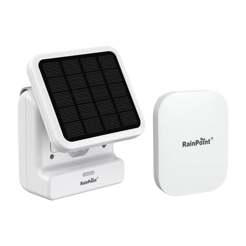 RainPoint išmanus saulės energijos siurblio rinkinys HTP115FR su HWG023WBRF šliuzu ir programa sodo laistymui