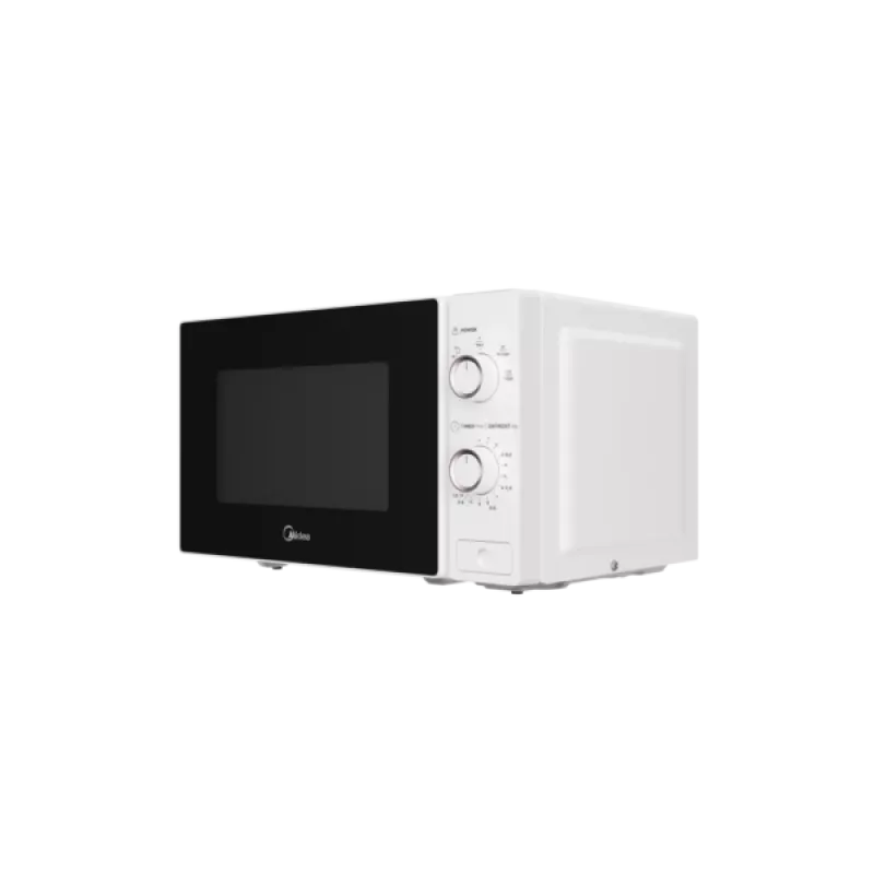 Mikrobangų krosnelė Midea MM720C2AT-W — 700 W, 20 L, laisvai pastatoma, balta