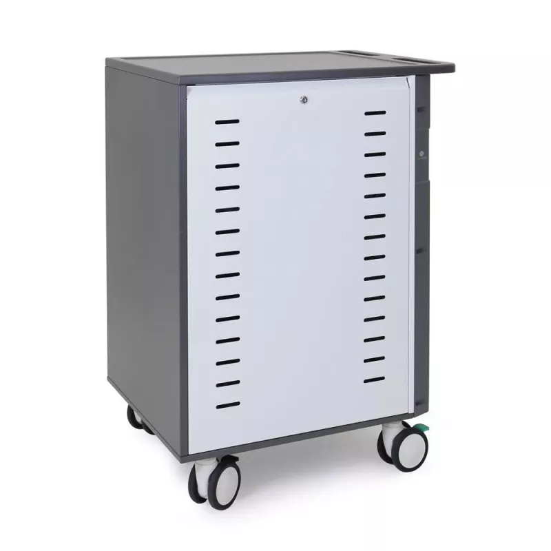 Ergotron Zip40 – Įkrovimo vežimėlis 40 planšečių / nešiojamųjų kompiuterių – ekranas iki 39,6 cm (iki 15,6 colio)