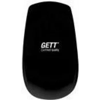Optinė pelė GETT TKH-MOUSE-GCQ-MED-AM-RF-SCROLL-IP65-BLACK-USB, belaidė, IP65, juoda