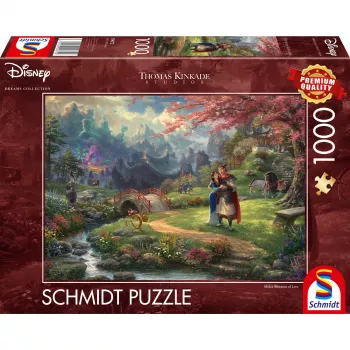 Thomas Kinkade Studios: Disney - Mulan, Dėlionė 1000 dalių
