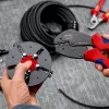 Žnyplės krimpingui Knipex 97 33 03 MultiCrimp, skirtos PV jungtims MC4 ir MC4 EVO2