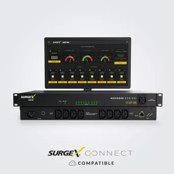 SurgeX Defender Series – kelių išėjimų apsauga nuo įtampos šuolių (SurgeX SX-DSP-169I)