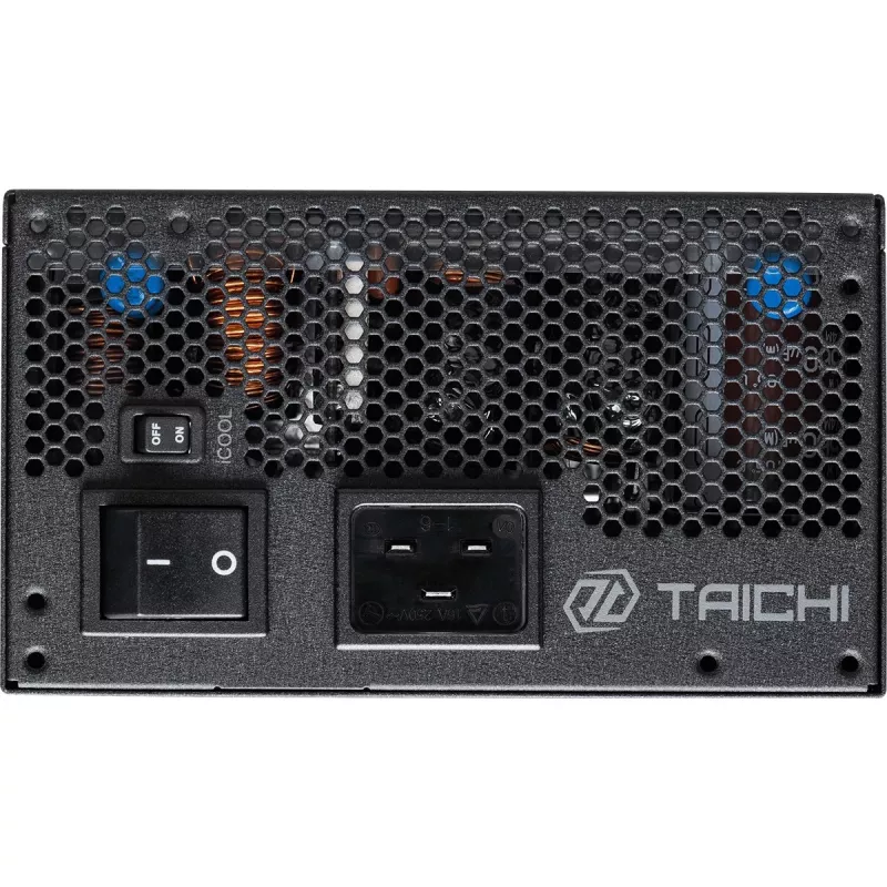 Maitinimo blokas ASRock Taichi TC-1300T 1300 W 20+4 pin ATX 80 PLUS Titanium, juodas, 135 mm ventiliatorius