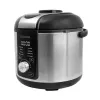 Ryžių virimo aparatas GASTROBACK Rice Control Low Carb & Steam, 3 L, 450 W, juodas/nerūdijantis plienas