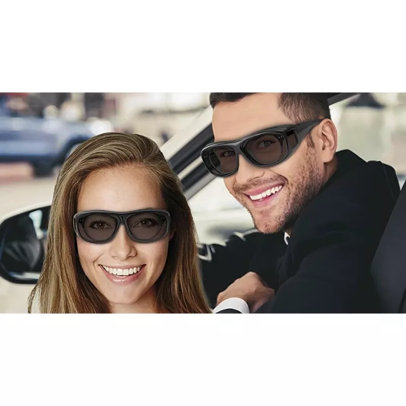 Akiniai nuo saulės WEDO 271 48599 Ovaliniai apgaubiantys, unisex, poliarizuoti lęšiai, ant akiniai