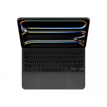 “Apple” Magic Keyboard, skirta iPad Pro 13 colių M4, JAV anglų, juoda, su belaidžiu valdymo kilimėliu