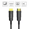 Unitek C11092ASL01 HDMI optinis kabelis 4K 60Hz (HDMI 2.0, 20 m, kištukas–kištukas, juodas)