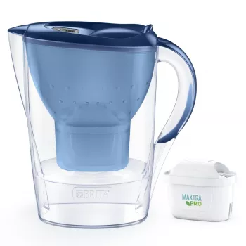 BRITA Marella vandens filtro ąsotis 2,4 l, mėlynas, su MAXTRA PRO keičiama kasetė