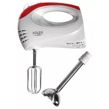 Adler AD 4212 rankinis plaktuvas, raudonas/baltas