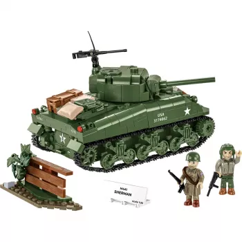 Blokai M4A1 Sherman 663 detalės
