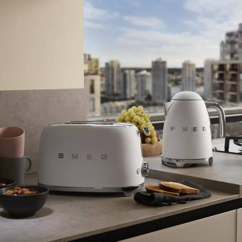 Smeg Virdulys 50style Matinė Balta Klf03whmeu