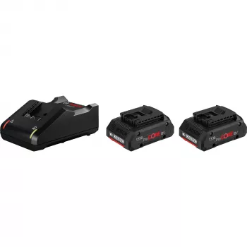 Bosch 1 600 A01 BA3 belaidžio įrankio akumuliatorius ir kroviklis (4 Ah, ličio jonų)