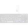 Perixx PERIBOARD-213 DE W USB klaviatūra vokiška, QWERTZ balta (11960)