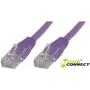 Microconnect UTP Cat6 7,5 m tinklo laidas violetinis U/UTP