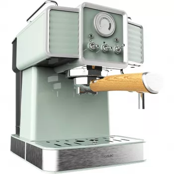 Cecotec 1576 Power Espresso 20 Tradizionale Light kavos aparatas espresso, 20 bar, 1350 W, 1,5 l, šviesiai žalias