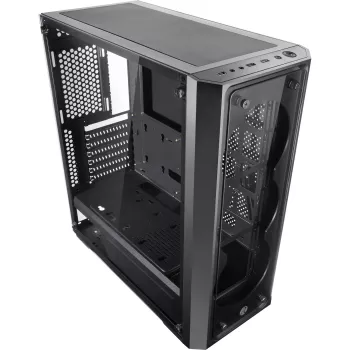 RAIJINTEK PONOS TG4 – stalinis kompiuterio korpusas – SPCC – juodas – ATX – EATX – EEB – micro ATX – Mini-ATX – žaidimams